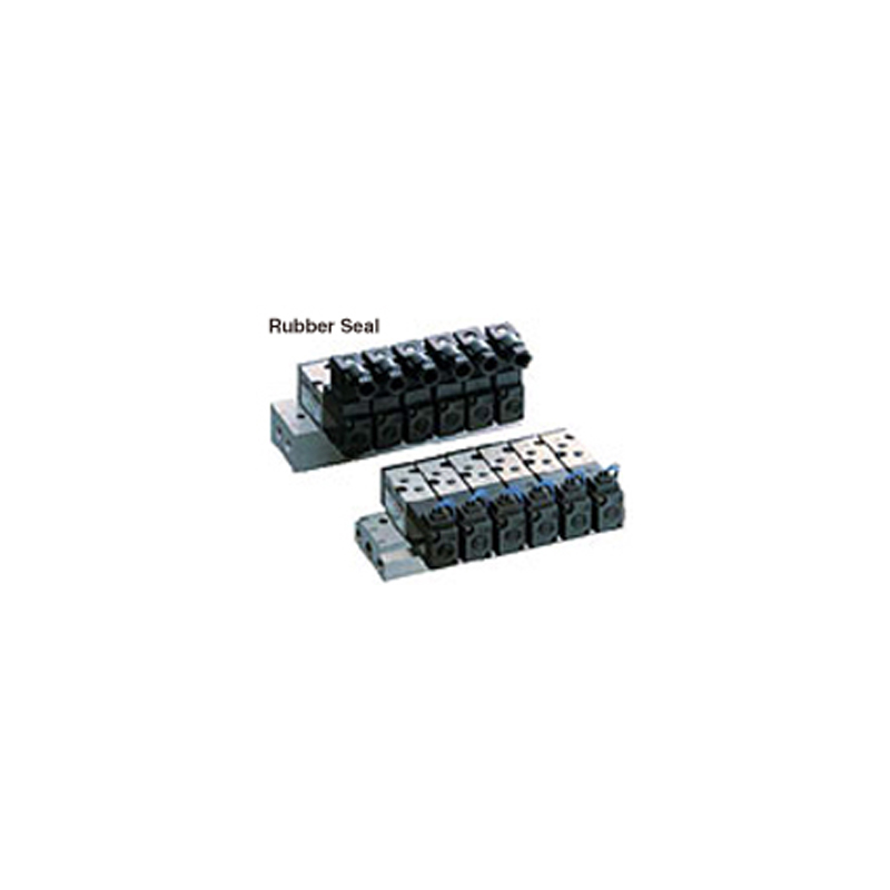 5-Port Solenoid Valve/Direct Operated Poppet Type VK3000