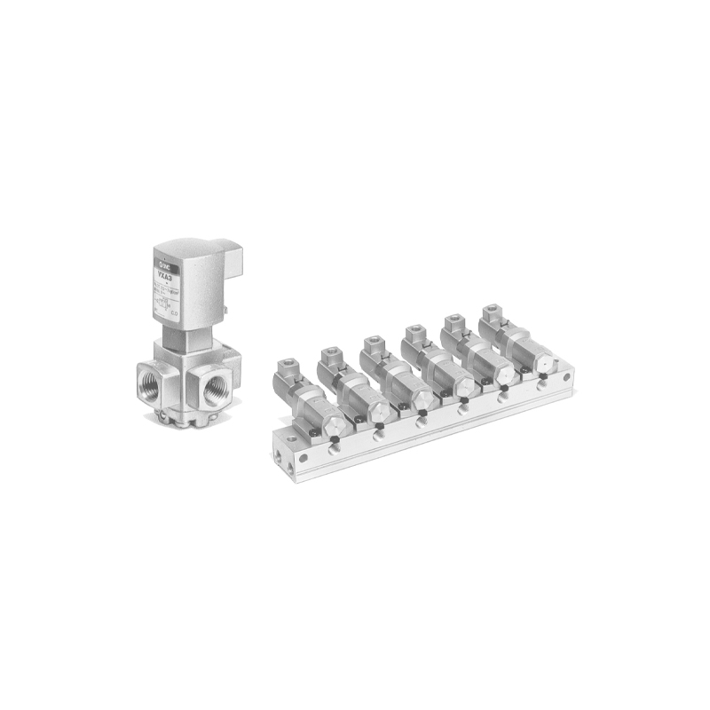 Direct acting 3-way ventilation control valve VXA3
