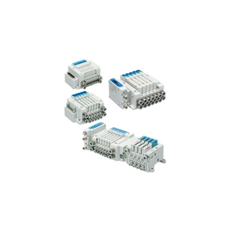 Compact 5-way solenoid valve plug-in JSY1000/3000/5000