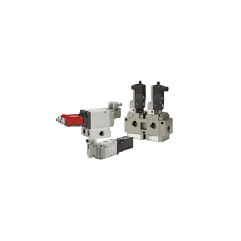 ISO 13849-1 Certified/3-Port Solenoid Valve/Residual Pressure Release Valve with Detection of Main Valve Position VP/VG