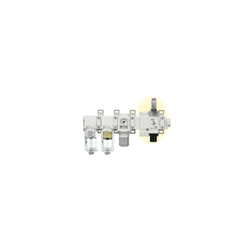 Residual Pressure Relief 3-Port Solenoid Valve VP546E/746E