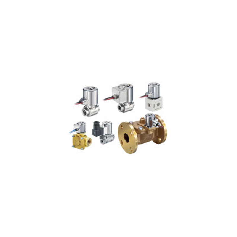 Direct acting/pilot operated two-way solenoid valve JSX/JSX □